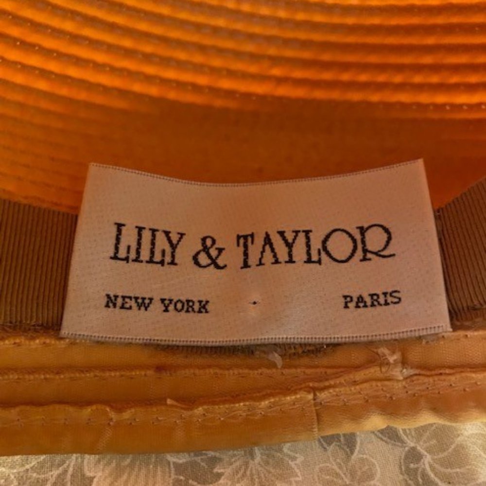 VTG LILY and TAYLOR Couture New York Paris HAT - Picture 7 of 10